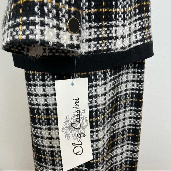 Oleg Cassini Wool Blend Blazer/Skirt Set Size 16 - Picture 12 of 16